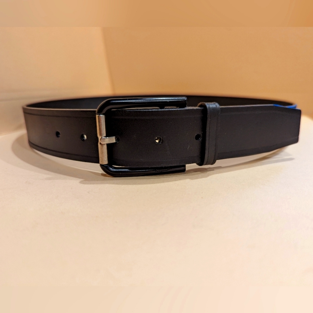 Ferragamo Black Leather Belt L/XL